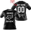 ZERO FOX GIVEN  -  LIMITED EDITION  -  FOX RACING  -  WHITE V1 - T-SHIRT