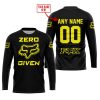 ZERO FOX GIVEN  -  LIMITED EDITION  -  FOX RACING  -  YELLOW V1 - JERSEY