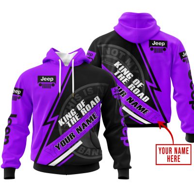 King Of The Road  -  Jeep  -  Purple