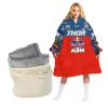 PERSONALIZED JERSEY THOR MOTOCROSS OODIE BLANKET HOODIE SNUGGIE HOODIES FOR ALL FAMILY