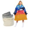 PERSONALIZED JERSEY KTM MOTOCROSS OODIE BLANKET HOODIE SNUGGIE HOODIES FOR ALL FAMILY