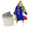 PERSONALIZED JERSEY SHERCO MOTOCROSS OODIE BLANKET HOODIE SNUGGIE HOODIES FOR ALL FAMILY