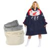 PERSONALIZED JERSEY FOX RACING MOTOCROSS OODIE BLANKET HOODIE SNUGGIE HOODIES FOR ALL FAMILY