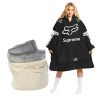 PERSONALIZED JERSEY FOX RACING MOTOCROSS OODIE BLANKET HOODIE SNUGGIE HOODIES FOR ALL FAMILY