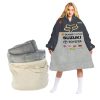 PERSONALIZED JERSEY SUZUKI MOTOCROSS OODIE BLANKET HOODIE SNUGGIE HOODIES FOR ALL FAMILY