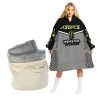 PERSONALIZED JERSEY MONSTER MOTOCROSS OODIE BLANKET HOODIE SNUGGIE HOODIES FOR ALL FAMILY