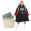 PERSONALIZED JERSEY FOX RACING MOTOCROSS OODIE BLANKET HOODIE SNUGGIE HOODIES FOR ALL FAMILY