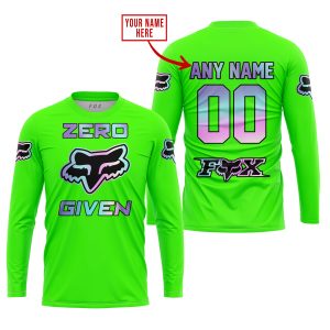 ZERO FOX GIVEN  -  LIMITED EDITION  -  FOX RACING  -  GREEN - JERSEY