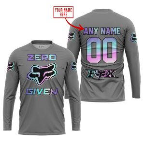 ZERO FOX GIVEN  -  LIMITED EDITION  -  FOX RACING  -  GREY - JERSEY