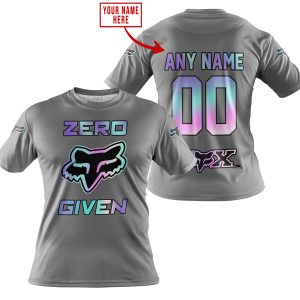 ZERO FOX GIVEN - LIMITED EDITION - FOX RACING - GREY - T-SHIRT