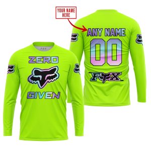 ZERO FOX GIVEN  -  LIMITED EDITION  -  FOX RACING  -  NEON - JERSEY