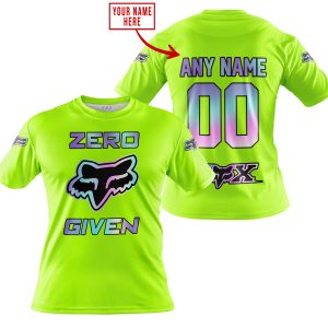 ZERO FOX GIVEN - LIMITED EDITION - FOX RACING - NEON - T-SHIRT