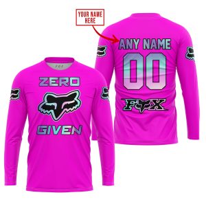 ZERO FOX GIVEN  -  LIMITED EDITION  -  FOX RACING  -  PINK - JERSEY