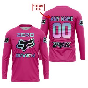 ZERO FOX GIVEN  -  LIMITED EDITION  -  FOX RACING  -  PINK 1 - JERSEY