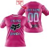 ZERO FOX GIVEN  -  LIMITED EDITION  -  FOX RACING  -  PINK 1 - T-SHIRT