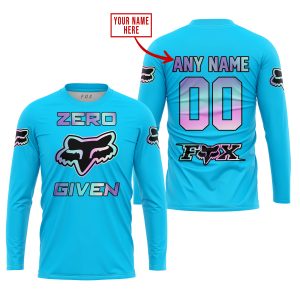 ZERO FOX GIVEN  -  LIMITED EDITION  -  FOX RACING  -  SKY BLUE - JERSEY