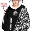 CUSTOM NAME RACING  -  CAN-AM RACING BLACK - OODIE BLANKET HOODIE