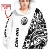 CUSTOM NAME RACING  -  CAN-AM RACING WHITE - OODIE BLANKET HOODIE