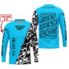CUSTOM NAME RACING  -  FLY RACING SKY BLUE - JERSEY