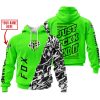 CUSTOM NAME RACING  -  FOX MONSTER RACING GREEN