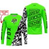 CUSTOM NAME RACING  -  FOX MONSTER RACING GREEN - JERSEY