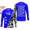 CUSTOM NAME RACING  -  FOX RACING BLUE - JERSEY