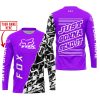 CUSTOM NAME RACING  -  FOX RACING PURPLE - JERSEY
