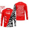 CUSTOM NAME RACING  -  FOX RACING RED - JERSEY