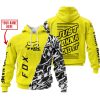 CUSTOM NAME RACING  -  FOX RACING YELLOW