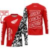 CUSTOM NAME RACING  -  HONDA RACING RED - JERSEY