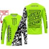 CUSTOM NAME RACING  -  MONSTER RACING NEON - JERSEY