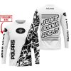 CUSTOM NAME RACING  -  POLARIS RACING WHITE V1 - JERSEY