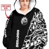 CUSTOM NAME RACING  -  SEA-DOO RACING BLACK - OODIE BLANKET HOODIE