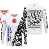 CUSTOM NAME RACING  -  SUZUKI RACING WHITE - JERSEY