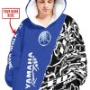 CUSTOM NAME RACING  -  YAMAHA RACING BLUE - OODIE BLANKET HOODIE