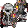 JASON VOORHEES FOX MONSTER RACING | FLEECE ZIP HOODIE | KID-YOUTH & ADULT