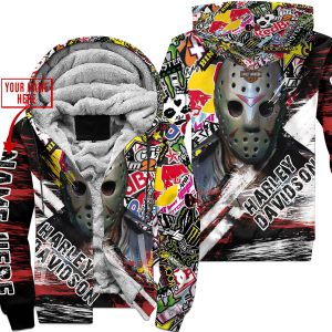 JASON VOORHEES HARLEY DAVIDSON RACING | FLEECE ZIP HOODIE | KID-YOUTH & ADULT