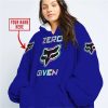 ZERO FOX GIVEN  -  LIMITED EDITION  -  FOX RACING  -  NAVY - OODIE BLANKET HOODIE