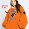 ZERO FOX GIVEN  -  LIMITED EDITION  -  FOX RACING  -  ORANGE - OODIE BLANKET HOODIE
