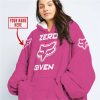 ZERO FOX GIVEN  -  LIMITED EDITION  -  FOX RACING  -  PINK 1 - OODIE BLANKET HOODIE