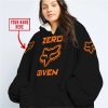 ZERO FOX GIVEN  -  LIMITED EDITION  -  FOX RACING  -  ORANGE V1 - OODIE BLANKET HOODIE