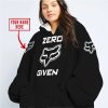 ZERO FOX GIVEN  -  LIMITED EDITION  -  FOX RACING  -  WHITE V1 - OODIE BLANKET HOODIE