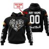 JUST FCKN SEND IT  -  CUSTOM NAME  -  REDBULL RACING  -  BLACK