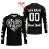 JUST FCKN SEND IT  -  CUSTOM NAME  -  REDBULL RACING  -  BLACK - JERSEY