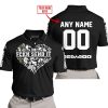 JUST FCKN SEND IT  -  CUSTOM NAME  -  SEA-DOO RACING  -  BLACK - POLO SHIRT