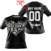 JUST FCKN SEND IT  -  CUSTOM NAME  -  SKI-DOO RACING  -  BLACK - T-SHIRT