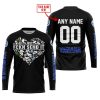 JUST FCKN SEND IT  -  CUSTOM NAME  -  YAMAHA RACING  -  BLACK - JERSEY