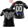 JUST FCKN SEND IT  -  CUSTOM NAME  -  YAMAHA RACING  -  BLACK - T-SHIRT