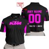 CUSTOM NAME RACING - LIMITED EDITION - KTM - PINK - POLO SHIRT