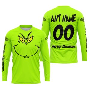GRINCH - CUSTOM NAME - HARLEY DAVIDSON - JERSEY